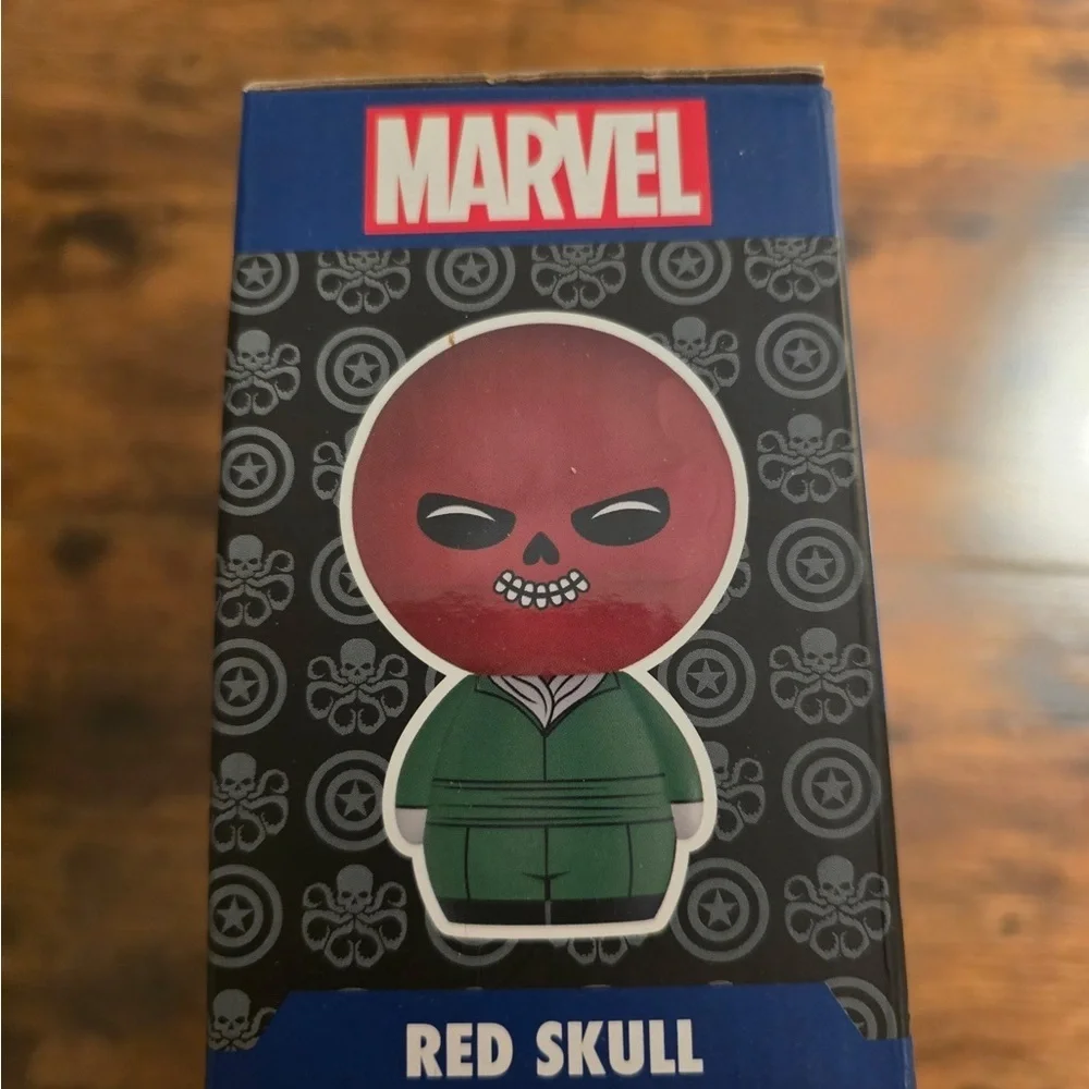 Funko Dorbz Marvel 2 Pk Captain American & Red Skull 2018 Convention Limited NEW - Picture 2 of 4